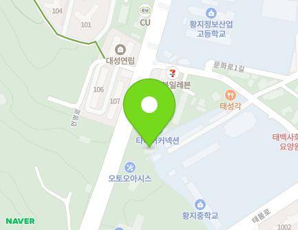 강원특별자치도 태백시 번영로 266 (황지동) 지도