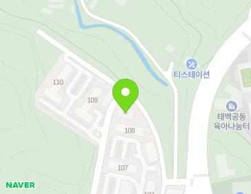 강원특별자치도 태백시 청솔길 40 (황지동, 태백황지청솔아파트) 지도