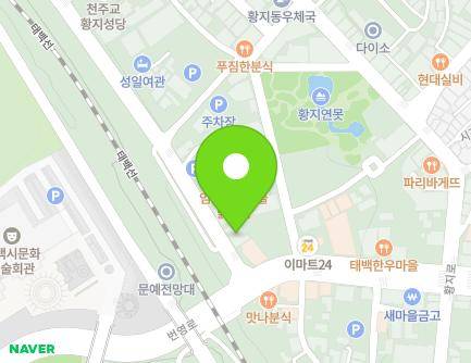 강원특별자치도 태백시 서황지로 4 (황지동, 한마음산부인과) 지도