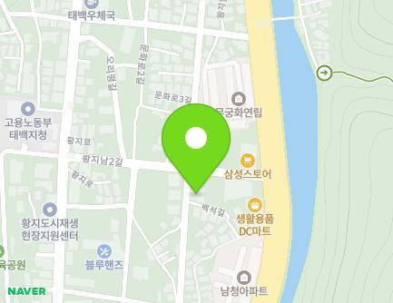 강원특별자치도 태백시 문화로3길 52 (황지동, 행복둥지) 지도