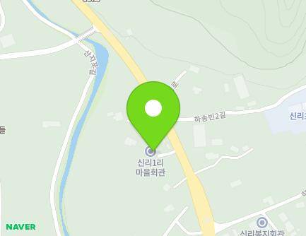 강원특별자치도 평창군 대화면 평창대로 1343-4 (신리1리마을회관) 지도