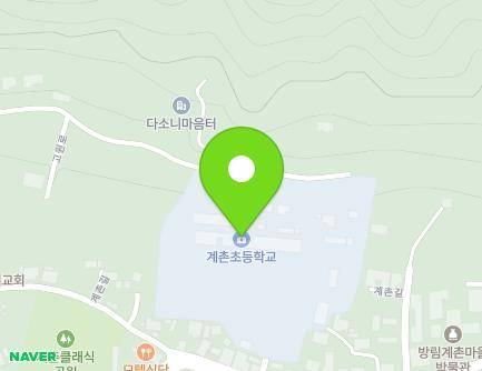 강원특별자치도 평창군 방림면 계촌길 63 (계촌초등학교) 지도