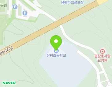 강원특별자치도 평창군 용평면 갈정지길 35-43 (장평초등학교) 지도