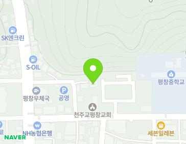강원특별자치도 평창군 평창읍 노성로 121 (소화어린이집,천주교회) 지도