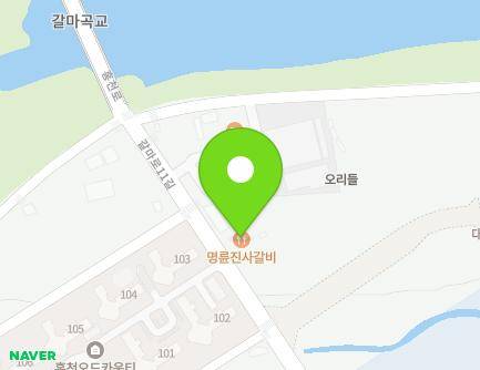 강원특별자치도 홍천군 홍천읍 갈마로11길 36 지도