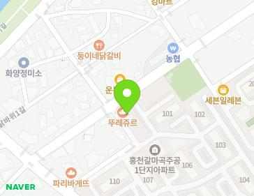 강원특별자치도 홍천군 홍천읍 갈마로 16 (주공1차아파트) 지도