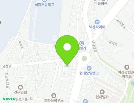 강원특별자치도 홍천군 홍천읍 석화로 142 (태성아트빌라) 지도