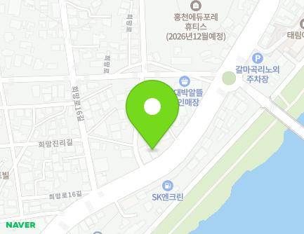 강원특별자치도 홍천군 홍천읍 홍천로 439 지도