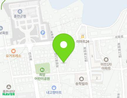 강원특별자치도 홍천군 홍천읍 석화로 108-14 (희망다세대) 지도
