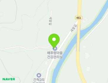 강원특별자치도 화천군 간동면 새말길 10 (간척2리마을회관) 지도