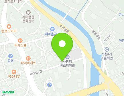 강원특별자치도 화천군 사내면 사내로2길 23 (흥농종묘사) 지도