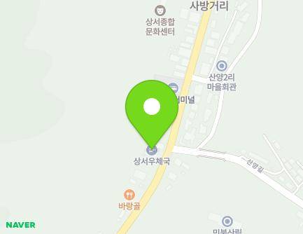 강원특별자치도 화천군 상서면 영서로 7703 (상서우체국) 지도