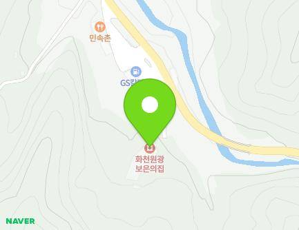 강원특별자치도 화천군 하남면 춘화로 2601 (화천원광보은의집) 지도