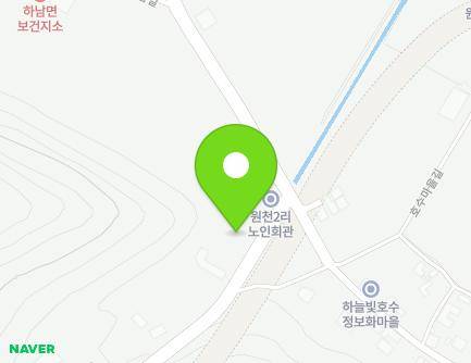 강원특별자치도 화천군 하남면 공단길 6 (원천2리노인회관) 지도