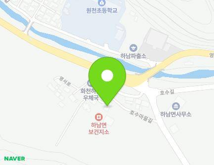 강원특별자치도 화천군 하남면 영서로 5496-9 (원천1리마을회관) 지도