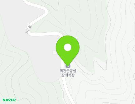 강원특별자치도 화천군 하남면 영서로 5697-66 (화천장례식장) 지도