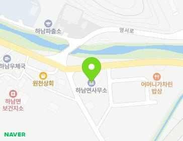 강원특별자치도 화천군 하남면 호수길 6 (하남면사무소) 지도