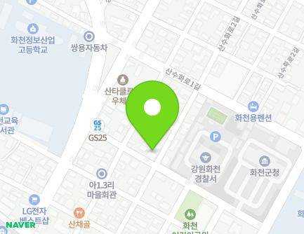 강원특별자치도 화천군 화천읍 화천새싹길 23-3 (화천손두부) 지도