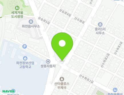 강원특별자치도 화천군 화천읍 산수화로 13 (주막거리) 지도