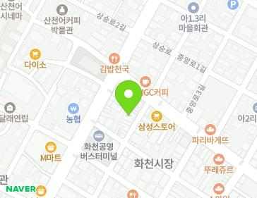 강원특별자치도 화천군 화천읍 중앙로2길 6 (권치과) 지도