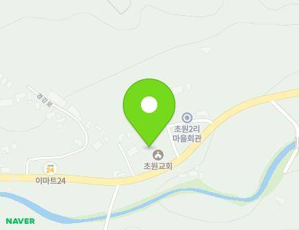 강원특별자치도 횡성군 공근면 경강로 1107 (초원교회) 지도