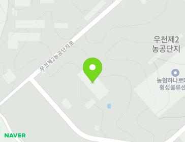 강원특별자치도 횡성군 우천면 우천제2농공단지로 105 지도