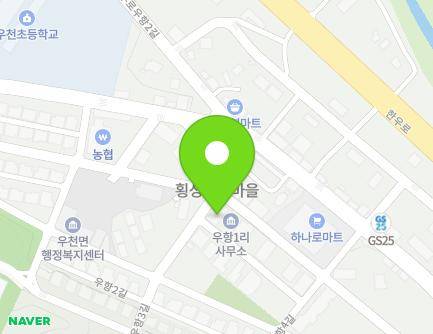 강원특별자치도 횡성군 우천면 우항3길 5-2 (우천119안전센터) 지도