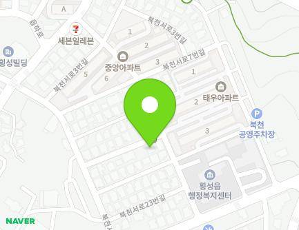 강원특별자치도 횡성군 횡성읍 북천서로15번길 20 지도