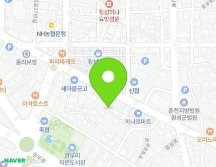 강원특별자치도 횡성군 횡성읍 한우로307번길 13-12 (참사랑어린이집) 지도