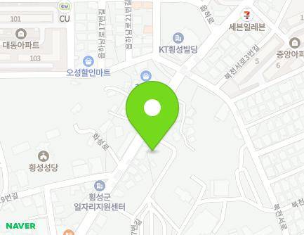 강원특별자치도 횡성군 횡성읍 화성로 20-1 지도