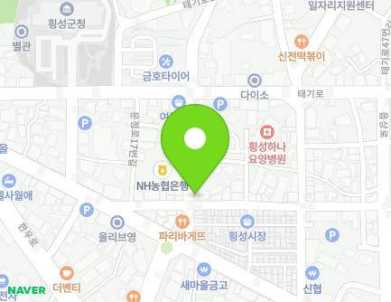 강원특별자치도 횡성군 횡성읍 삼일로 6 지도