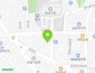 강원특별자치도 횡성군 횡성읍 태풍로 7 지도