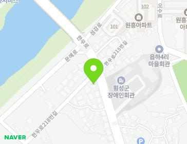 강원특별자치도 횡성군 횡성읍 한우로 218 지도