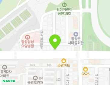 강원특별자치도 횡성군 횡성읍 문화체육로 27-1 지도