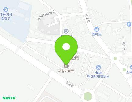 강원특별자치도 횡성군 횡성읍 대동로 11-1 (재림아파트) 지도
