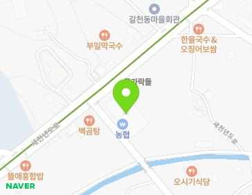 강원특별자치도 삼척시 새천년도로 599 (갈천동) 지도