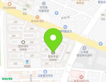 강원특별자치도 속초시 먹거리길 17 (교동) 지도