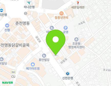 강원특별자치도 춘천시 금강로 73 (조양동) 지도