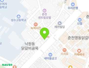 강원특별자치도 춘천시 중앙로 72 (중앙로2가) 지도