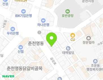강원특별자치도 춘천시 금강로 61 (조양동) 지도