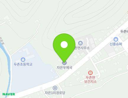 강원특별자치도 홍천군 두촌면 자은로 341 (자은우체국) 지도