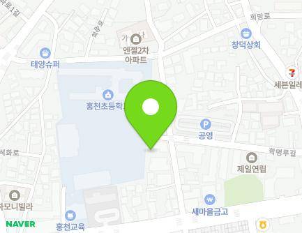 강원특별자치도 홍천군 홍천읍 희망로4길 12-1 (샬롬빌딩) 지도