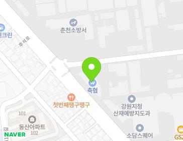 강원특별자치도 춘천시 후석로 434 (후평동) 지도