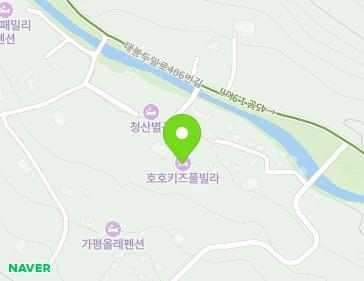경기도 가평군 가평읍 태봉두밀로406번길 143 (설원팬션) 지도