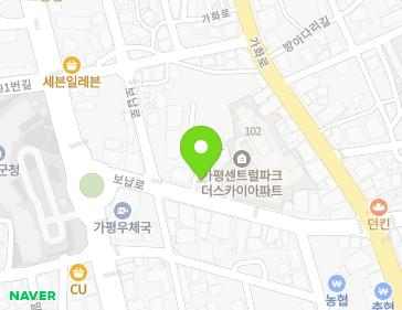 경기도 가평군 가평읍 보납로 9 (감성커피) 지도