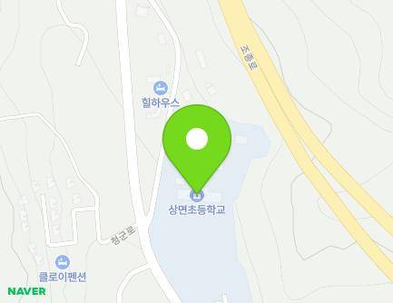 경기도 가평군 상면 청군로 700-22 (상면초등학교) 지도