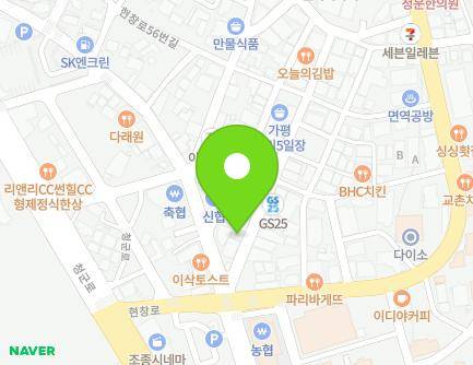 경기도 가평군 조종면 현창로38번길 5 (화오뎅떡볶이) 지도