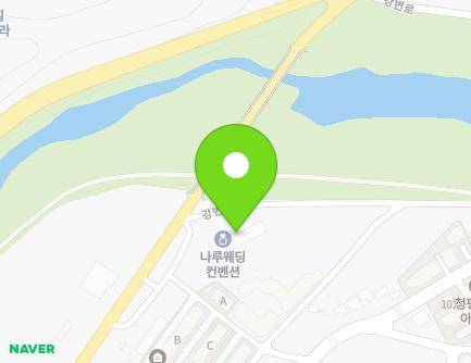 경기도 가평군 청평면 강변나루로 4 (청평웨딩홀) 지도