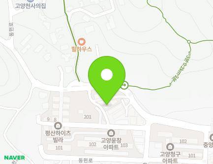 경기도 고양시 덕양구 동헌로 388-4 (고양동, 명성빌라) 지도