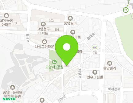 경기도 고양시 덕양구 대양로311번길 20 (고양동, 인창주택) 지도